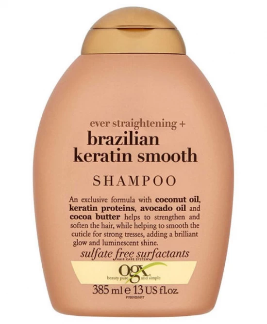 ORGANIX SHAMPOO BRAZILIAN KERATIN 385ML World Shop