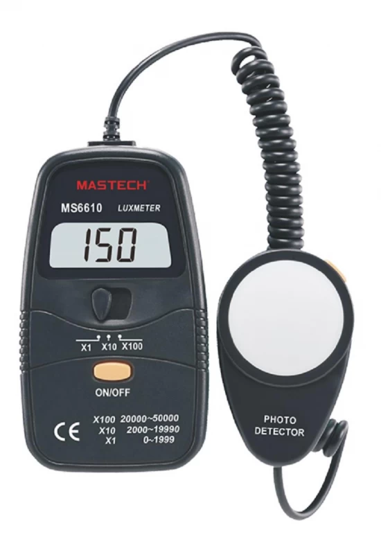 MASTECH MEDIDOR DE LUX MOD. DIGITAL. MS-6610 World Shop