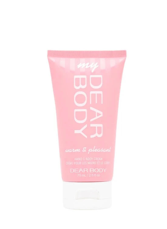 CREMA HIDRATANTE DE MANOS DEAR BODY WARM & PLEASANT 75ML D7M806 World Shop