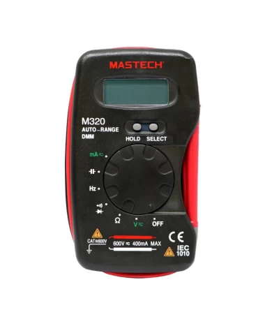 MASTECH MEDIDOR DIGITAL MULTIMETRO MOD. M-320 World Shop