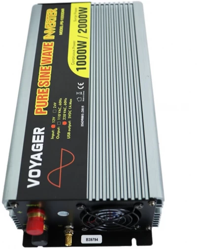 VOYAGER INVERSOR PS-1000DAR 12V-220V 1000WATT World Shop