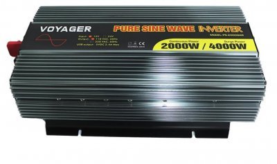 VOYAGER INVERSOR PS-2000QAR 12V-110V 2000WATT World Shop
