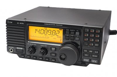 ICOM RADIO RECEPTOR IC-R75 World Shop