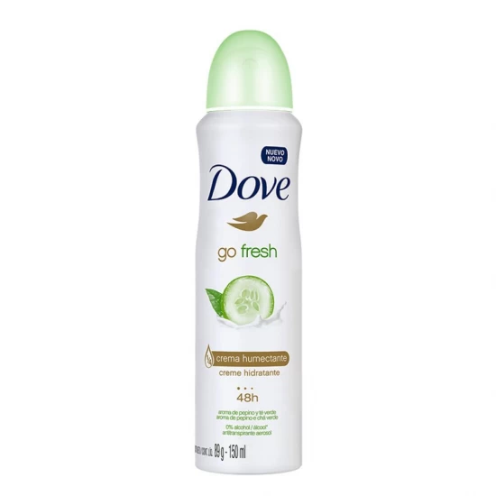 DOVE DESODORANTE SPRAY GO FRESH 169ML World Shop