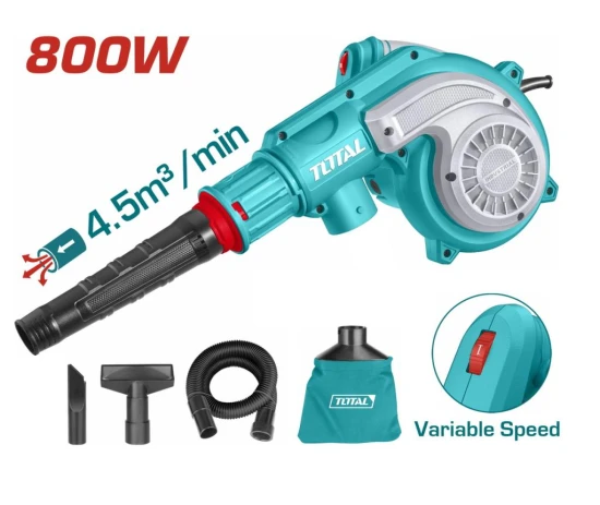 TOTAL SOPLADOR /ASPIRADOR  800W  TB8036 World Shop