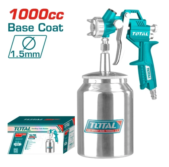TOTAL PISTOLA DE PINTURA TAT11001 1L   1.5MM World Shop
