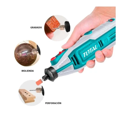 TOTAL MINI RECTIFICADOR 130W 252PCS TG5133261 World Shop