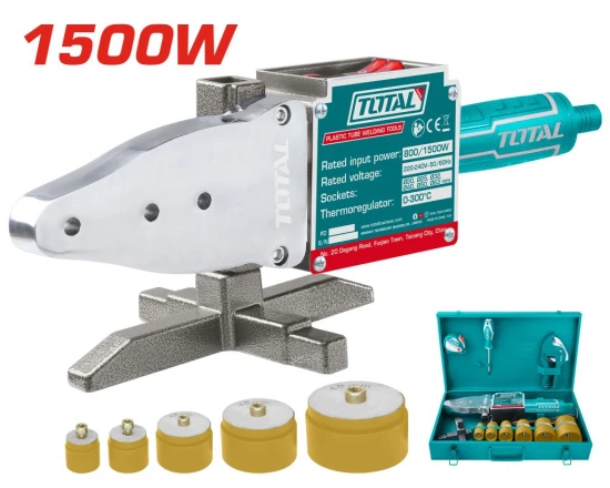 TOTAL MÁQUINA DE SOLDADOR DE TUBO DE PVC  TT328151 World Shop