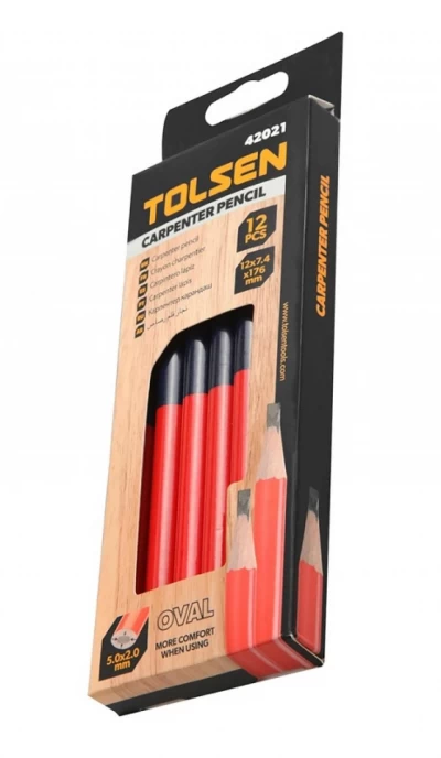 TOLSEN LAPIZ PINCEL CARPINTERIA 42021 180MM World Shop