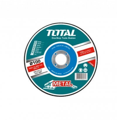 TOTAL DISCO PARA CORTE DE METAL TAC2211002 4X1/8X5/8  World Shop