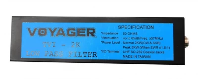 VOYAGER FILTRO TVI VR TVI-2K World Shop