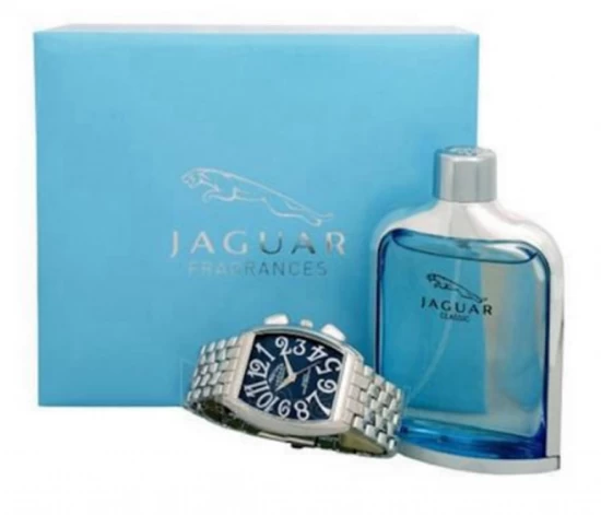JAGUAR KIT PERFUME MASCULINO NEW CLASSIC 75ML + RELOJ World Shop