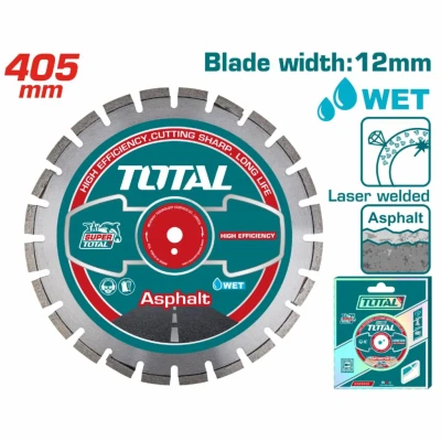 TOTAL DISCO DE DIAMANTE PARA CORTADORA DE SUELO  405MM  TAC2164053 World Shop