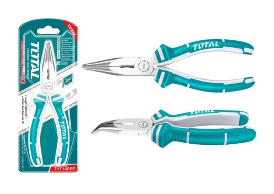 TOTAL ALICATE DE PUNTA CURVA 6 THT1466P World Shop