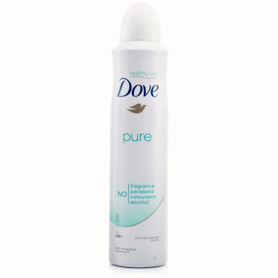 DOVE SPRAY DESODORANTE PURE 169ML World Shop