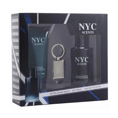 NYC SCENTS KIT PERFUME MASCULINO SAUVAGE 3PCS N7600 World Shop