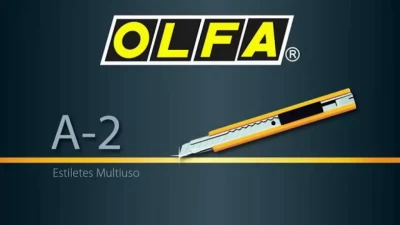 OLFA CUCHILLO EMPUÑADURA DE GOMA A-2 World Shop