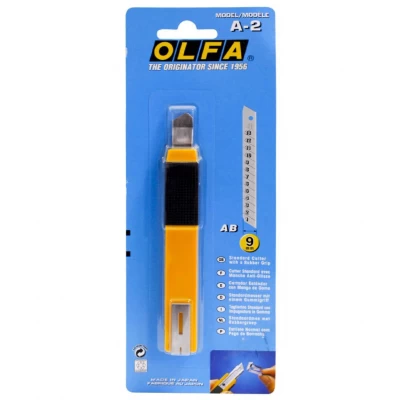 OLFA CUCHILLO EMPUÑADURA DE GOMA A-2 World Shop