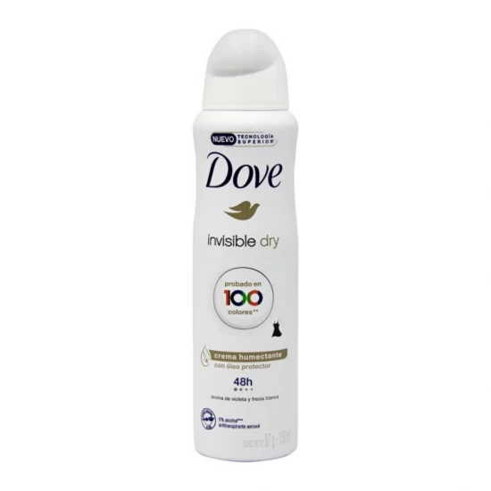 DOVE DESODORANTE SPRAY  INVISIBLE DRY 150ML World Shop