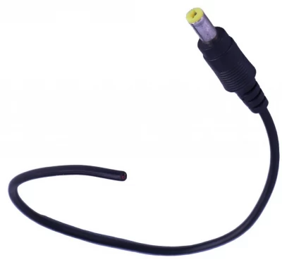 VOYAGER CONECTOR PARA FUENTE DC-12V MACHO CON CABLE World Shop