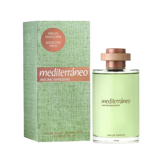 ANTONIO BANDERAS PERFUME  MEDITERRÁNEO MASCULINO 200ML World Shop