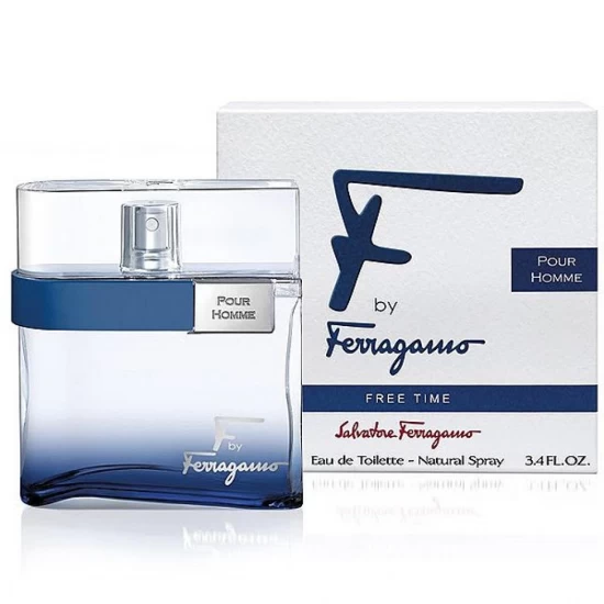 SALVATORE FERRAGAMO PERFUME MASCULINO F BY FREE TIME POUR HOMME 100ML World Shop