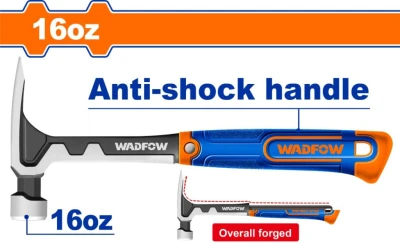 WADFOW MARTILLO UÑA ACERO FORJADO MANGO ANTISHOCK WHM8116 World Shop WADFOW MARTILLO UÑA ACERO FORJADO MANGO ANTISHOCK WHM8116 World Shop