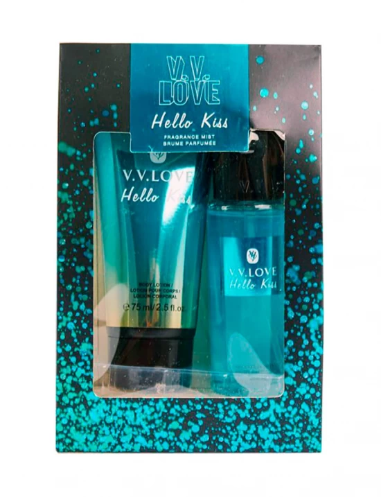 V.VLOVE KIT 2 PCS  HELLO KISS  VL9059-1 World Shop