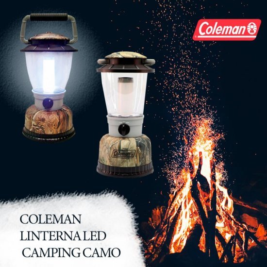 COLEMAN LINTERNA LED CAMPING CAMO World Shop