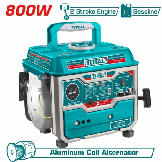 TOTAL GENERADOR A GASOLINA   UTP18001  0,8KVA World Shop