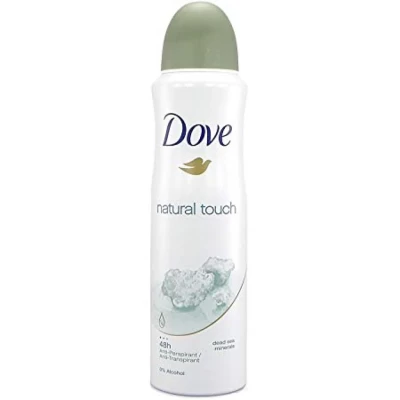 DOVE DESODORANTE SPRAY NATURAL TOUCH FEMENINO 150ML World Shop