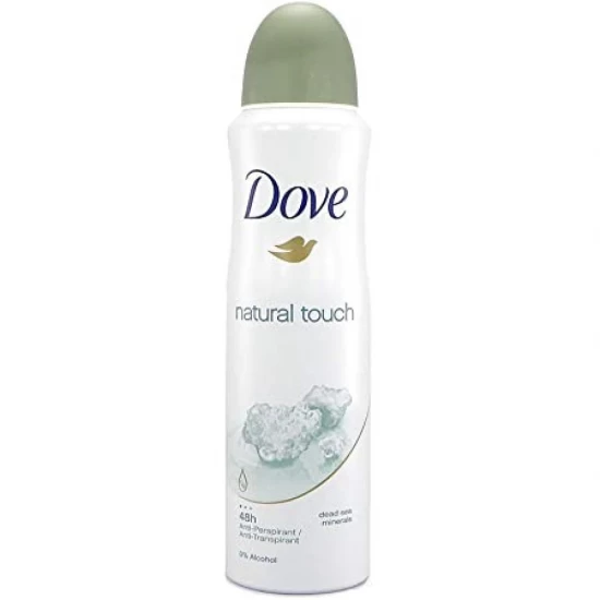 DOVE DESODORANTE SPRAY NATURAL TOUCH FEMENINO 150ML World Shop