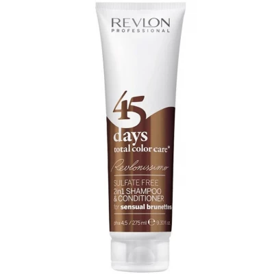 REVLON SHAMPOO 45DAYS SENSUAL BRUNETTE 275ML World Shop