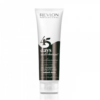 REVLON SHAMPOO 45 DAYS RADIANT DARKS 275ML World Shop