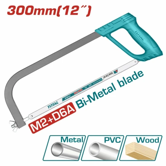 TOTAL  SIERRA  DE MANO PARA METAL 12 300MM THT541036 World Shop