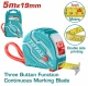 TOTAL CINTA METRICA TMT126051 5M X 19MM World Shop