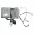 MORE FITNESS MEDIDOR DE PRESIÓN  MF-213 GRIS World Shop