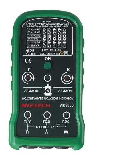 MASTECH METER MS5900 INDICADOR DE ROTACIÓN 3FA World Shop