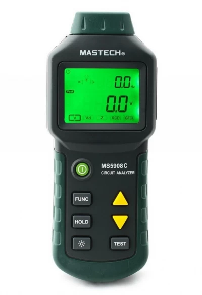 MASTECH METER MS5908C 220V ANALIZADOR DE CIRCUITO World Shop