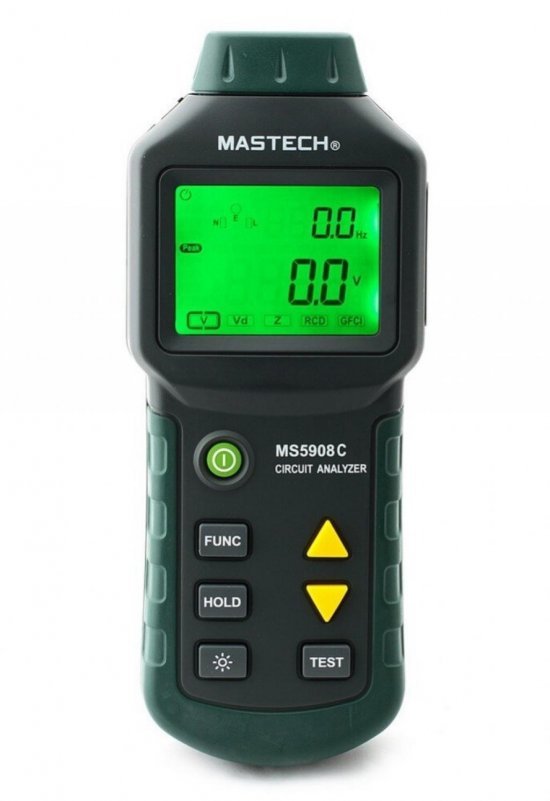 MASTECH METER MS5908C 220V ANALIZADOR DE CIRCUITO World Shop