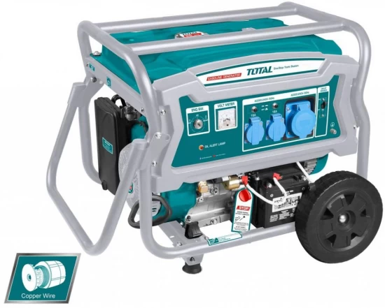 TOTAL GENERADOR A GASOLINA   TP165006 6.5KVA World Shop