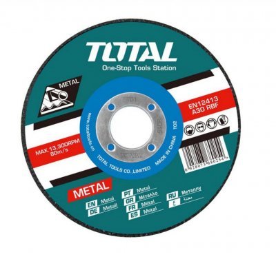 TOTAL DISCO PARA CORTE DE METAL  TAC2212303 9X5/64X7/8 World Shop