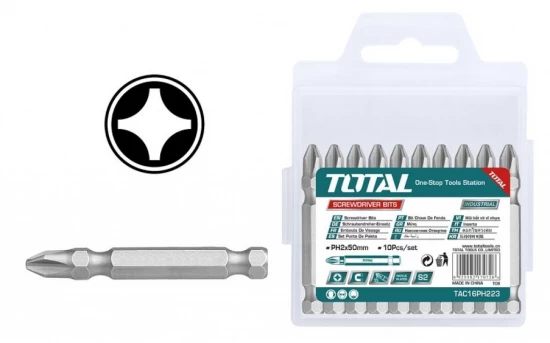 TOTAL BITS CRUZ TAC16PH223 PH2X50MM World Shop