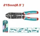 TOTAL ALICATE PELACABLE THT15851 215MM World Shop