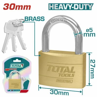 TOTAL CANDADO 30MM  TLK32302 95G World Shop