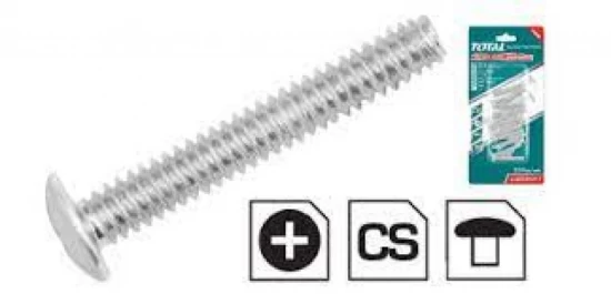 TOTAL TORNILLO  WJMS0502512 MAQ. M5X25MM 40PC World Shop