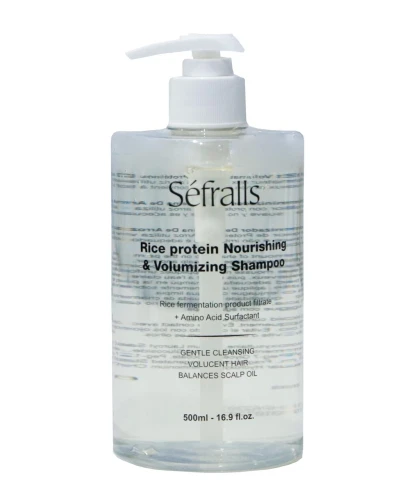 SHAMPOO SÉFRALLS NUTRITIVO & VOLUMINIZADOR CON PROTEINAS DE  ARROZ  500ML  World Shop SHAMPOO SÉFRALLS NUTRITIVO & VOLUMINIZADOR CON PROTEINAS DE  ARROZ  500ML  World Shop