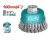 TOTAL CEPILLO DE ALAMBRE PARA AMOLADORA  TAC32041 100MM  M14 World Shop