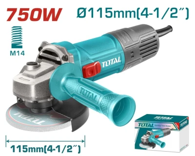 TOTAL AMOLADORA ANGULAR 750W    UTG10711556  World Shop