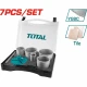 TOTAL SIERRAS COPA METAL Y CERÁMICAS  7PCS   TACSH2071   World Shop